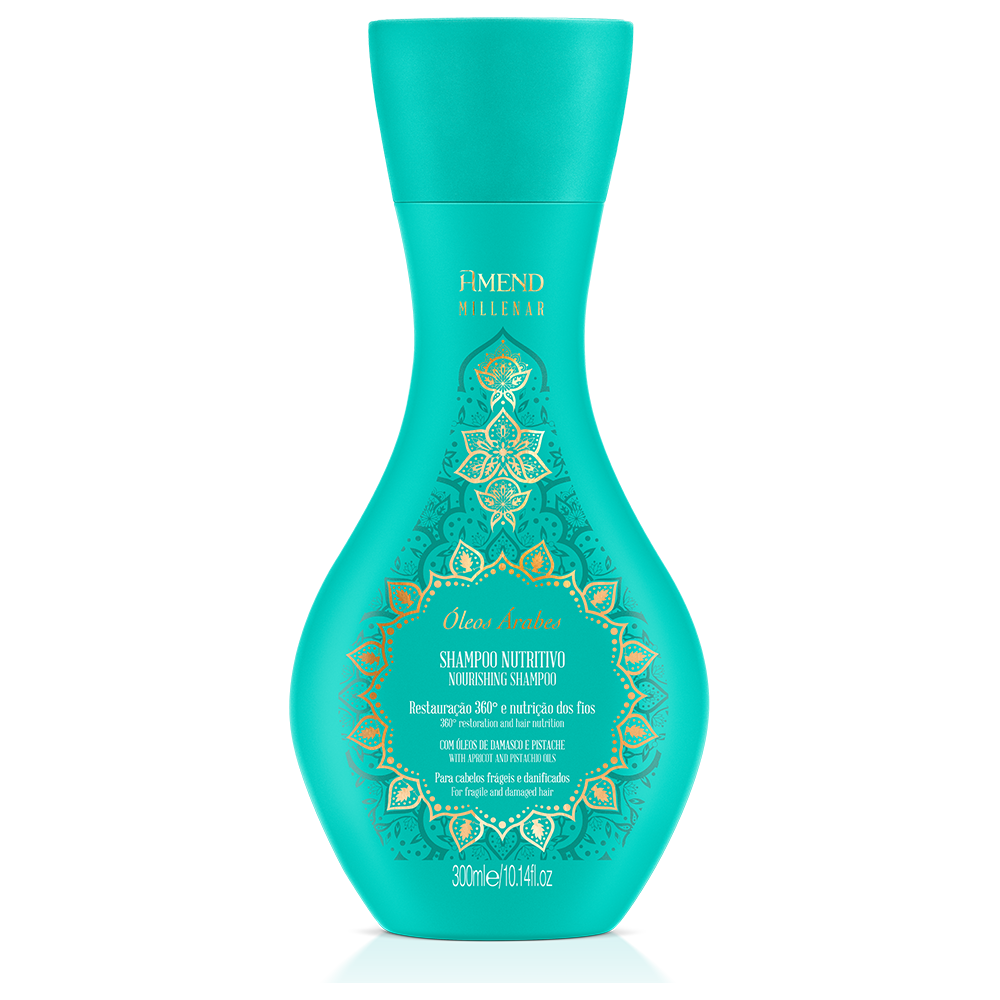 Shampoo Nutritivo Amend  Millenar Óleos Árabes